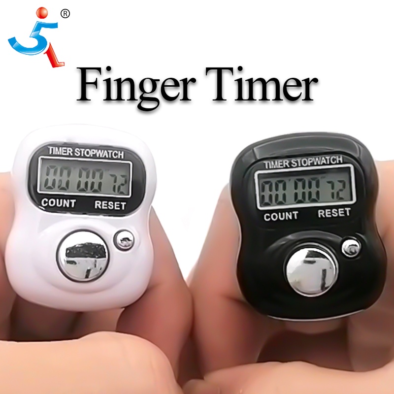 Finger Timer Stopwatch Mini Portable Light Weight Auto Resettable