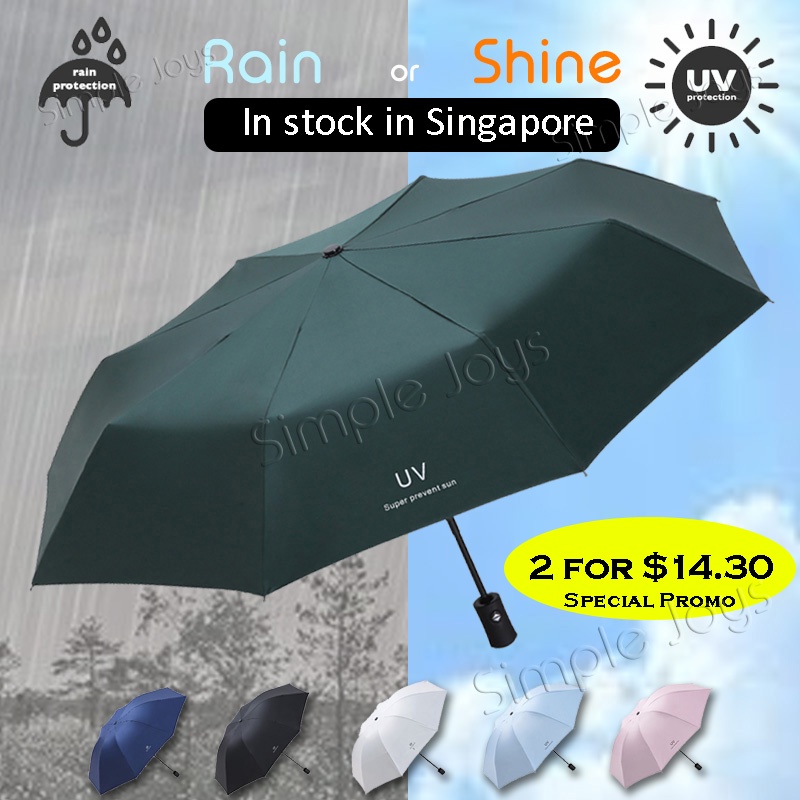 Automatic UV Umbrella With 99 Protection Small And Compact Shopee