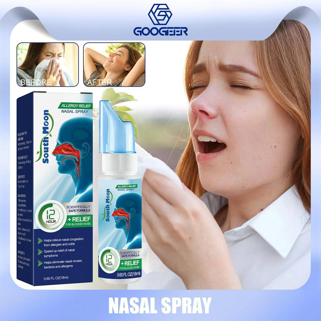 South Moon Sinusitis Nasal Spray Allergic Rhinitis Cleaning Congestion
