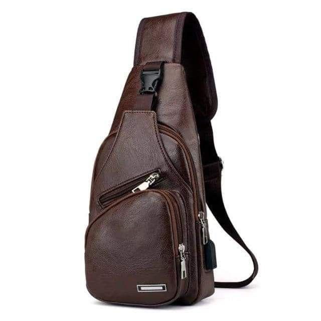 cross body bag leather Anti _ Theft bag Shopee Singapore