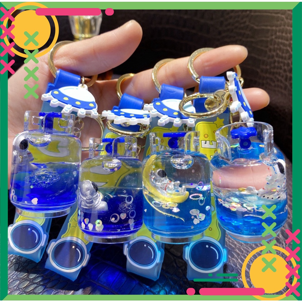 Creative Cute Cartoon Cylindrical Keychains Shopee Singapore