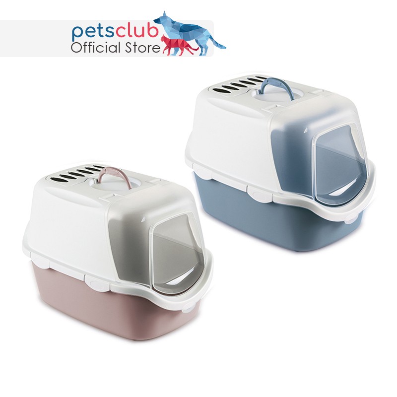 Stefanplast Cathy Easy Clean Cat Litter Tray, Hooded cat toilet with