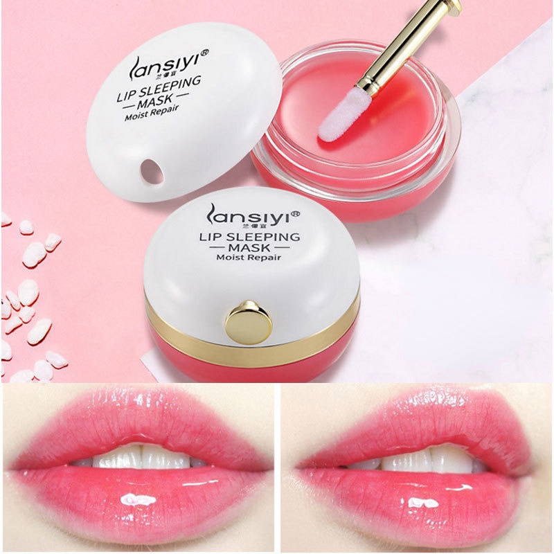 Korea Lip Mask Lip Sleep Mask Night Sleeping Maintenance Moisturizing Lip Gloss Bleach Cream Lip
