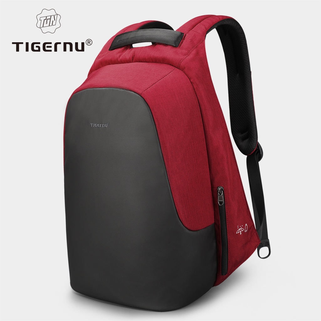 Tigernu 3615B W Anti Theft Laptop Backpack with USB Port (15.6'') Shopee Singapore