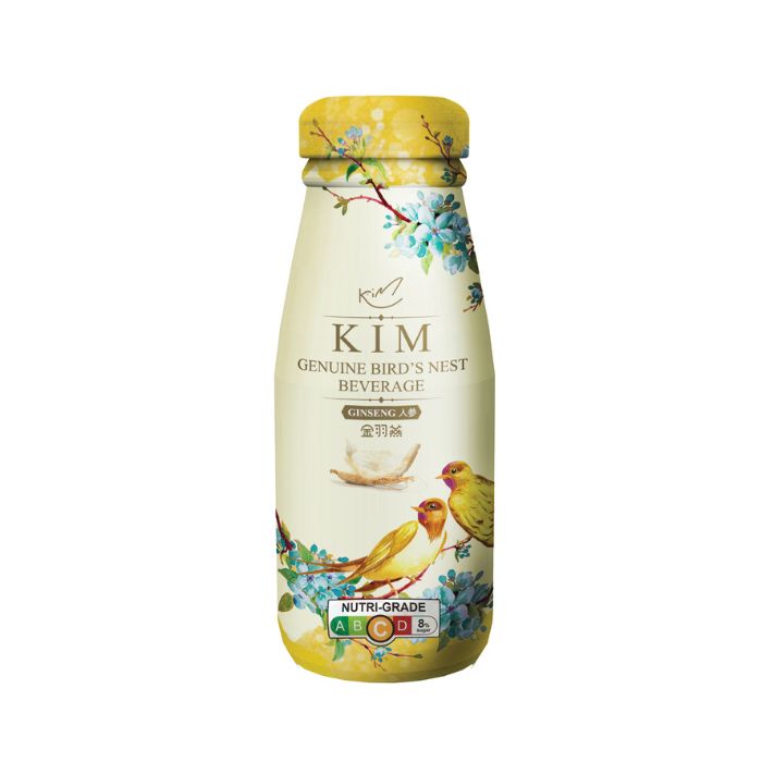 Kim Genuine Bird's Nest Beverage, Ginseng, 3s x 185ml Shopee Singapore
