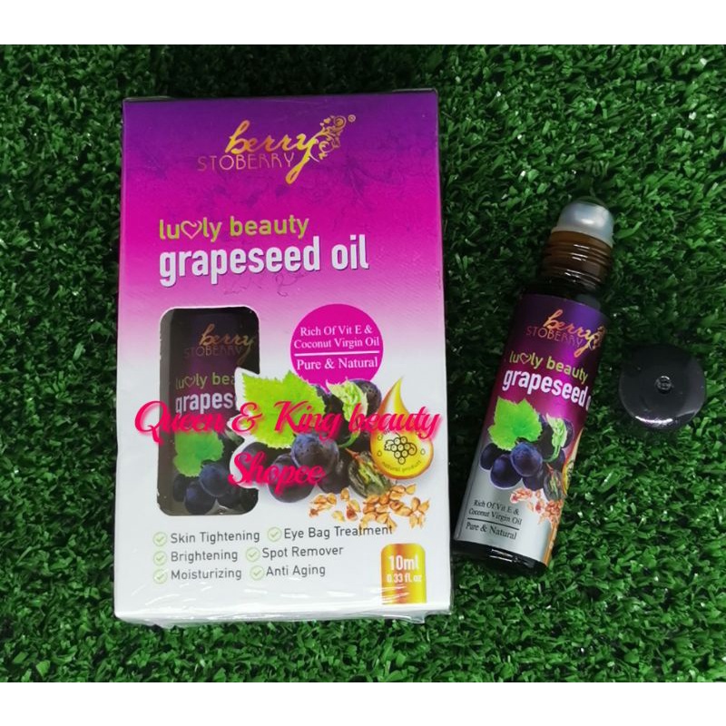 Luvly Beauty Grapeseed Oil by Berry Stoberry dri hq Grapeseed Oil 10ml