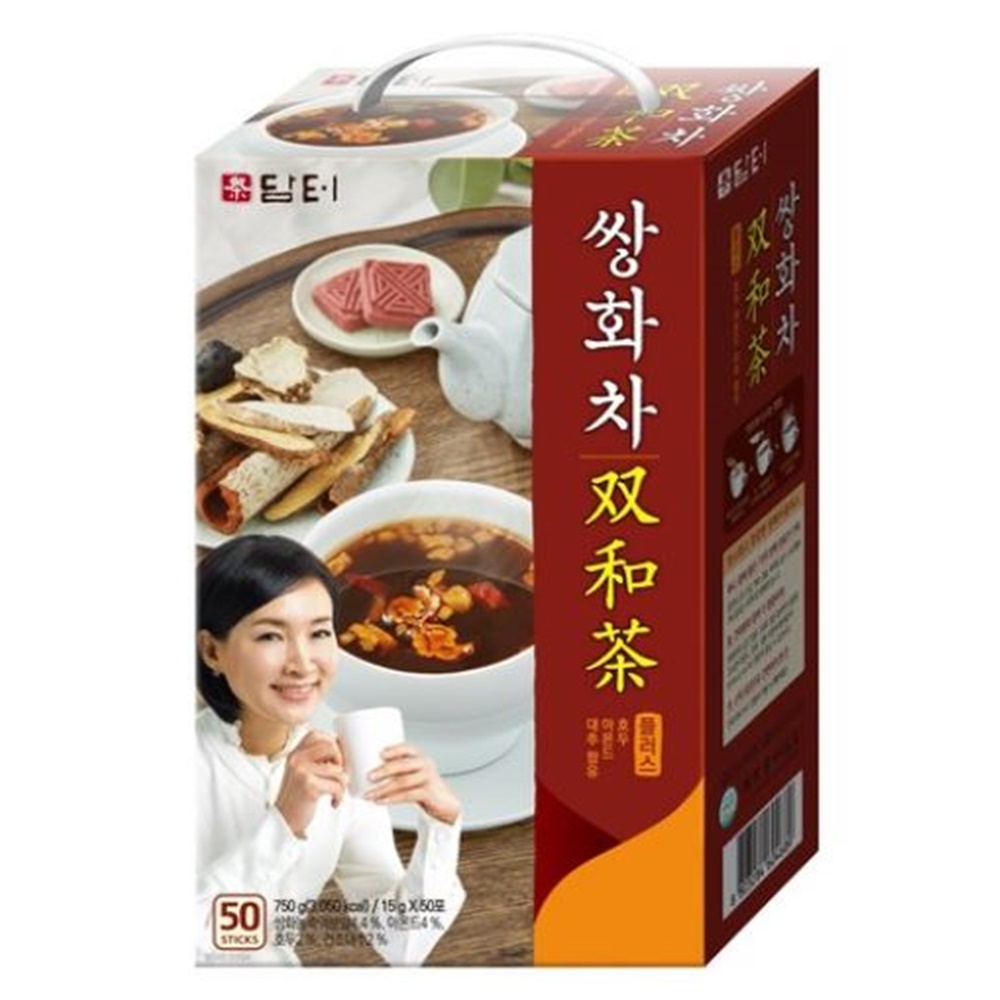Damteo Ssanghwa Ssang Hwa Tea Plus in Korea / with Walnut Almond Jujube