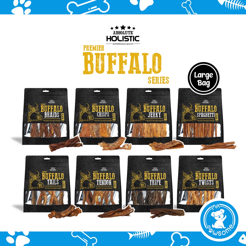 Absolute Holistic Premier Buffalo Dog Treats (Large Bag) Shopee Singapore