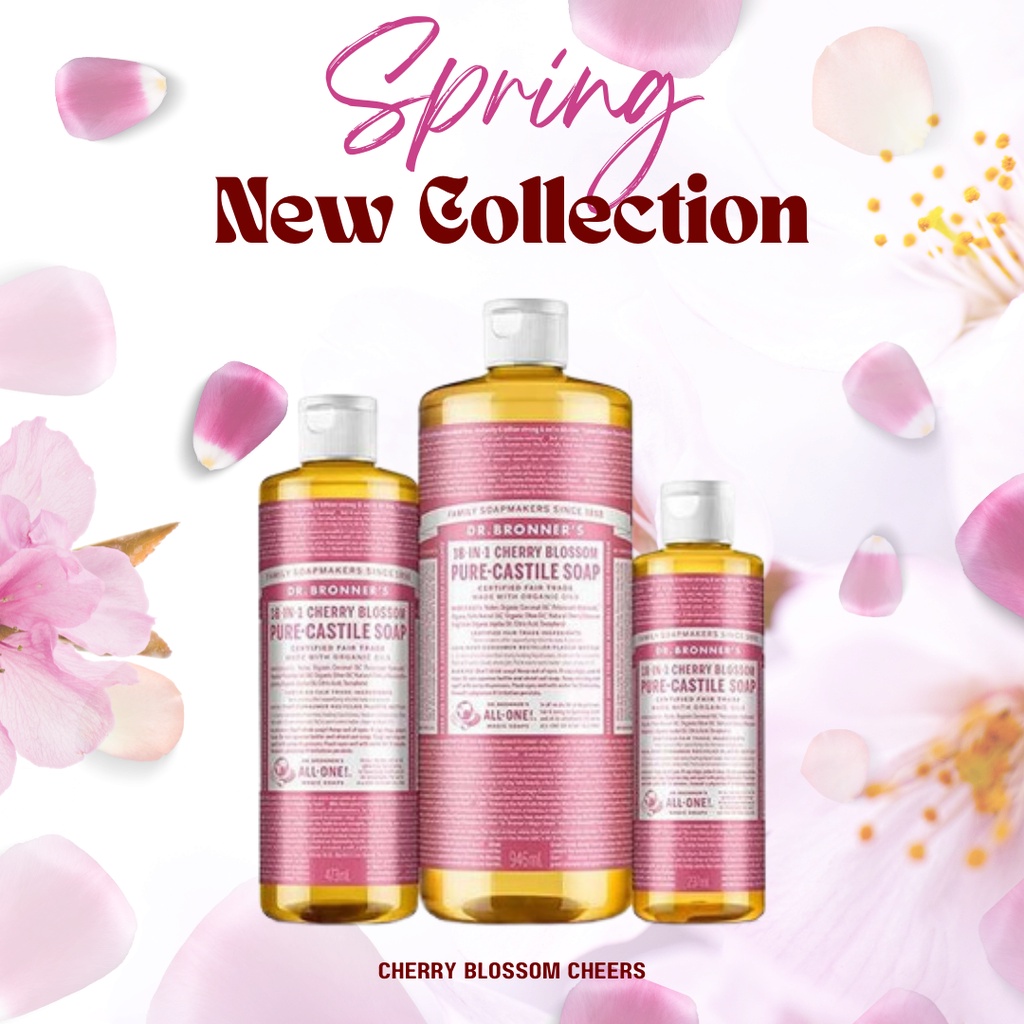 Dr. Bronner's 18in1 PureCastile Organic Soap LOCAL SELLER Good for