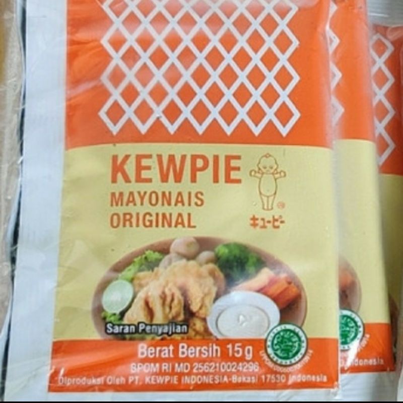 Kewpie Mayo Original Sachet 15gr Unit Wholesale Shopee Singapore