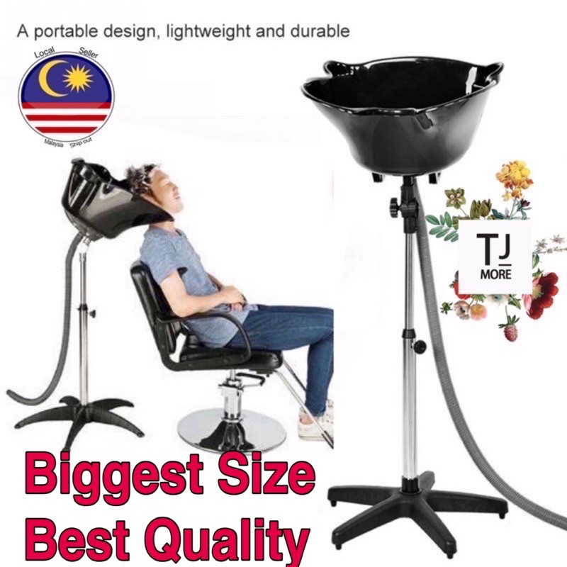 Wash Basin Mobile Hair Salon Barber Beauty Shampoo Bowl Plastic Tools