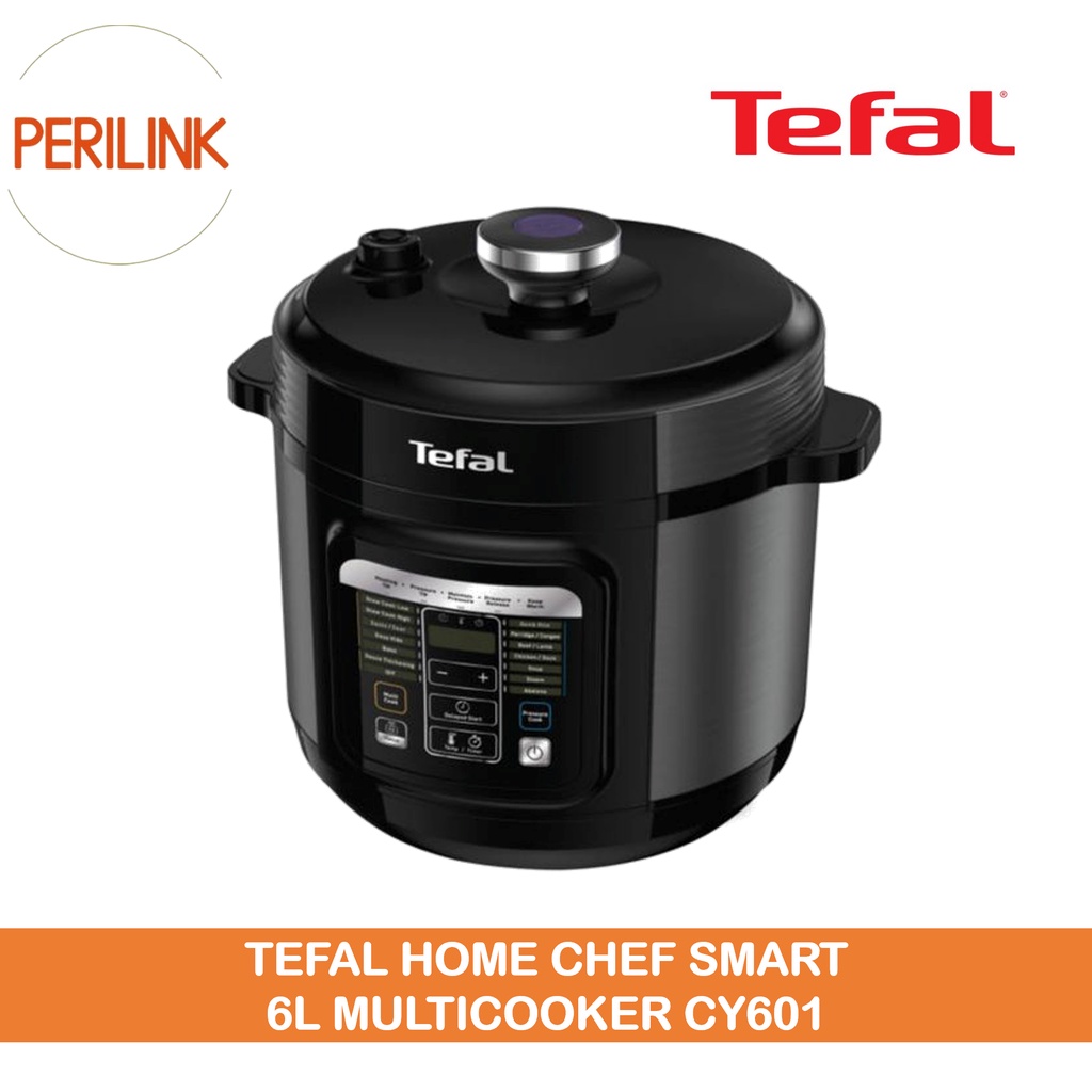 Tefal CY601 Home Chef Smart Electric Pressure Cooker 6L Shopee Singapore