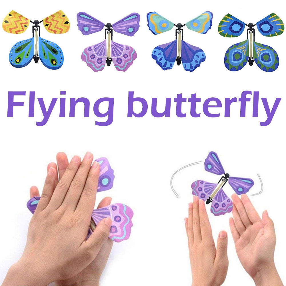 Magic Flying Butterfly Toys Flying In The Book Magic Props Magic Tricks