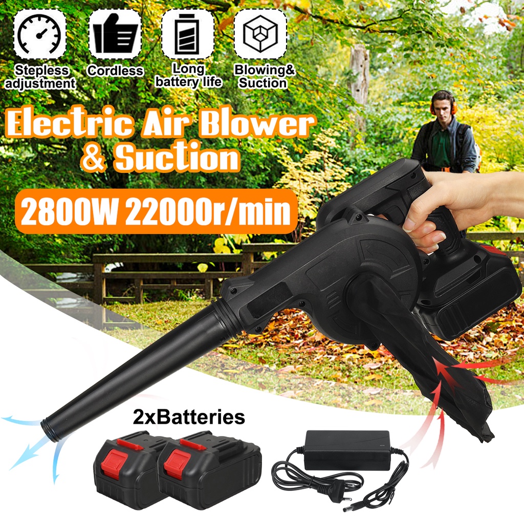 Cordless Electric Air Blower Vacuum Cleannig Blower Blowing & Suction