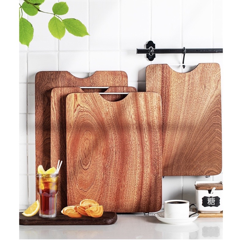 Local Stock Kitchen Chopping Board Pure Wood Ebony Cutting Board