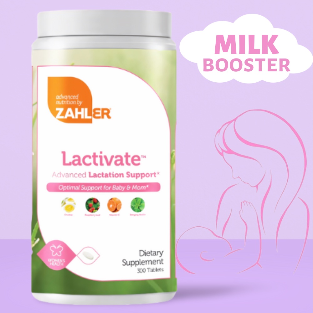 Zahler Lactivate Advanced Lactation Support Supplement 300 Tabs Boost