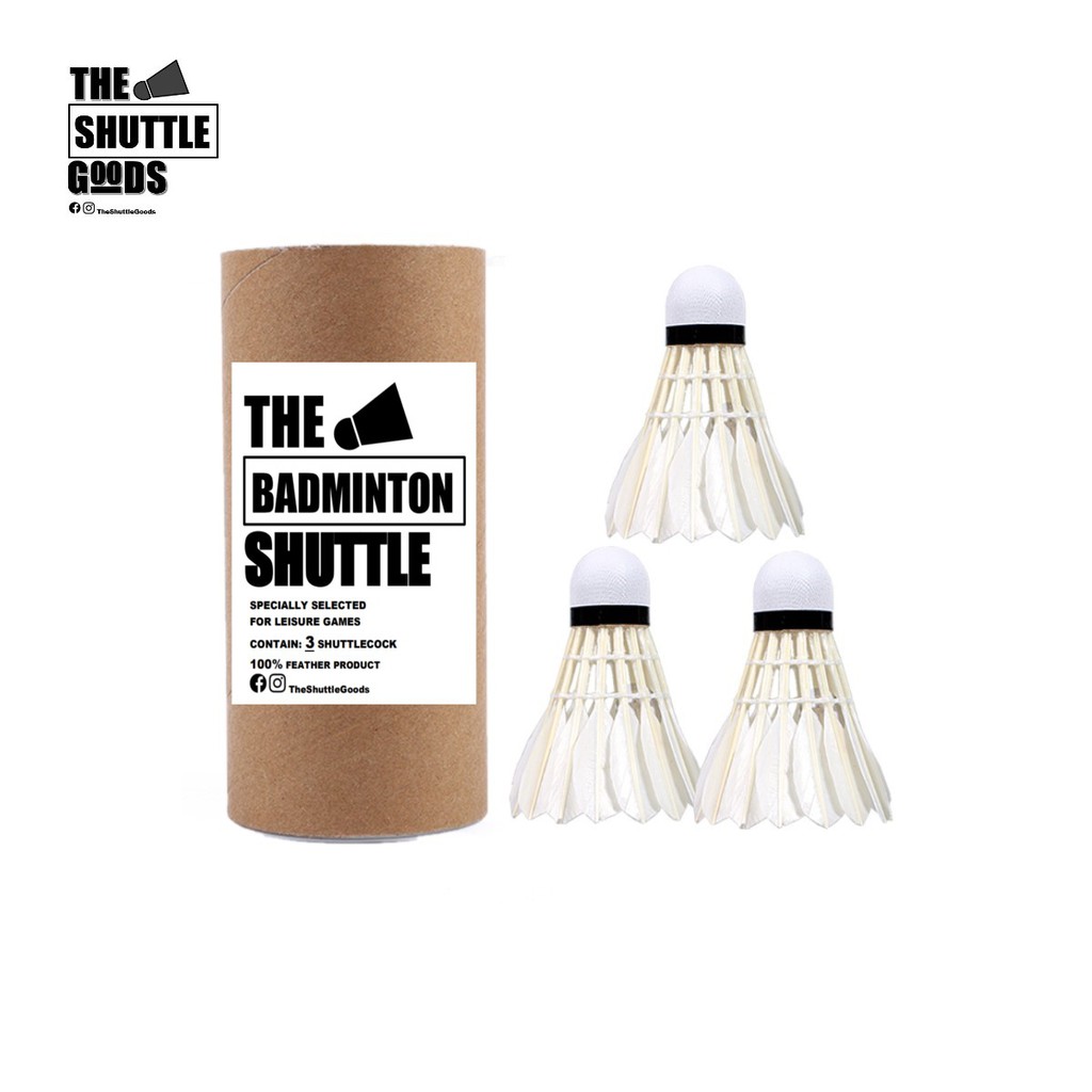 The Badminton Shuttlecock 3 pc in 1 tube Shopee Singapore