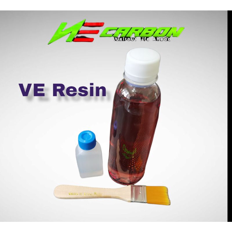 VE Resin Carbon Fiber 1kg complete set harderner / Vynilester Resin