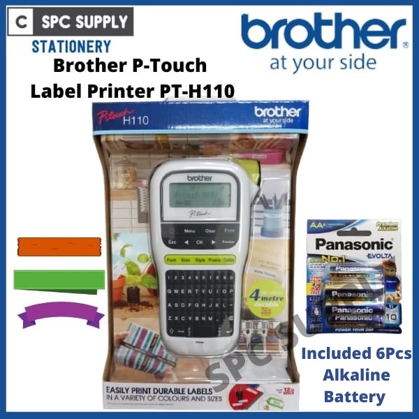 Brother Ptouch PTH110 Label Printer/Label Maker H110/Label Machine PT