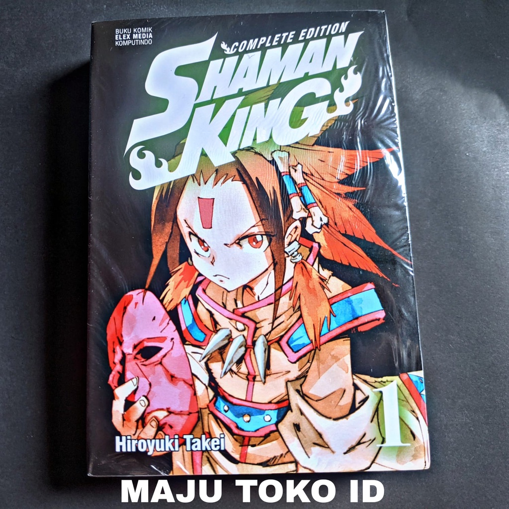 Shaman King Complete Edition Vol1 Komik (ORIGINAL & Seal) Shopee