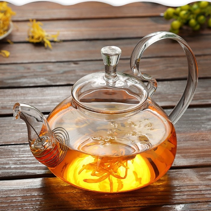 High Handle Japanese Style Borosilicate Glass Teapot Singapore Shopee