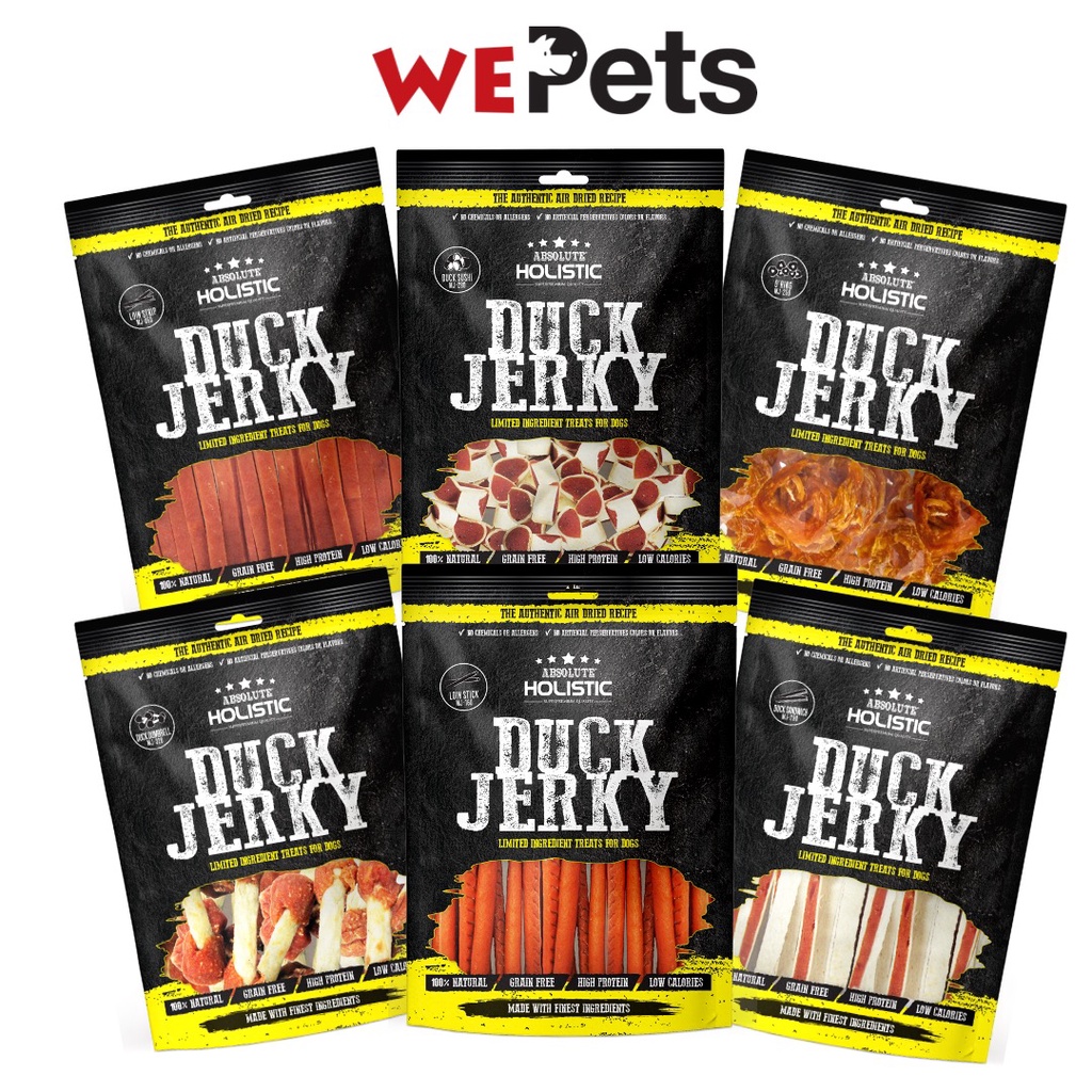 [Bundle of 3] Absolute Holistic Duck Jerky Dog Treats Shopee Singapore