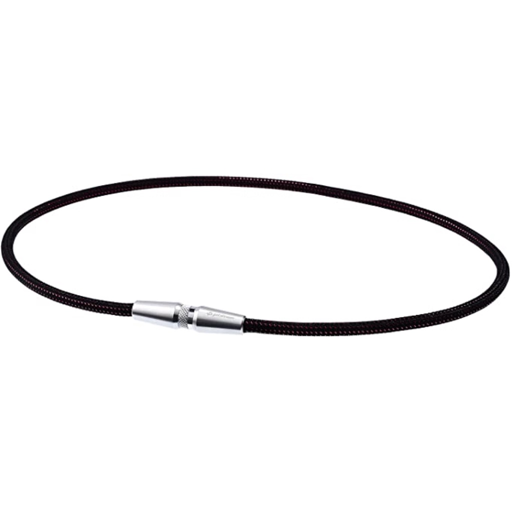 Phiten Necklace RAKUWA Neck X50 AG Lauret Silver 50cm Aqua Gold x Aqua