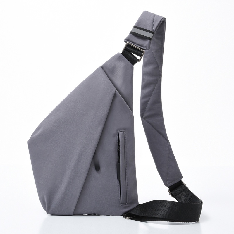 Nylon Waterproof Men Chest Bag Antitheft Storage Bags Large Capacity