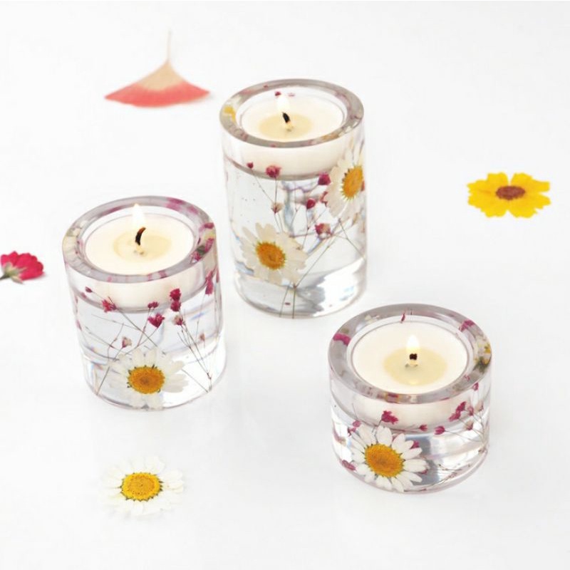 [SG seller] Silicone candle holder mold epoxy resin art and crafts