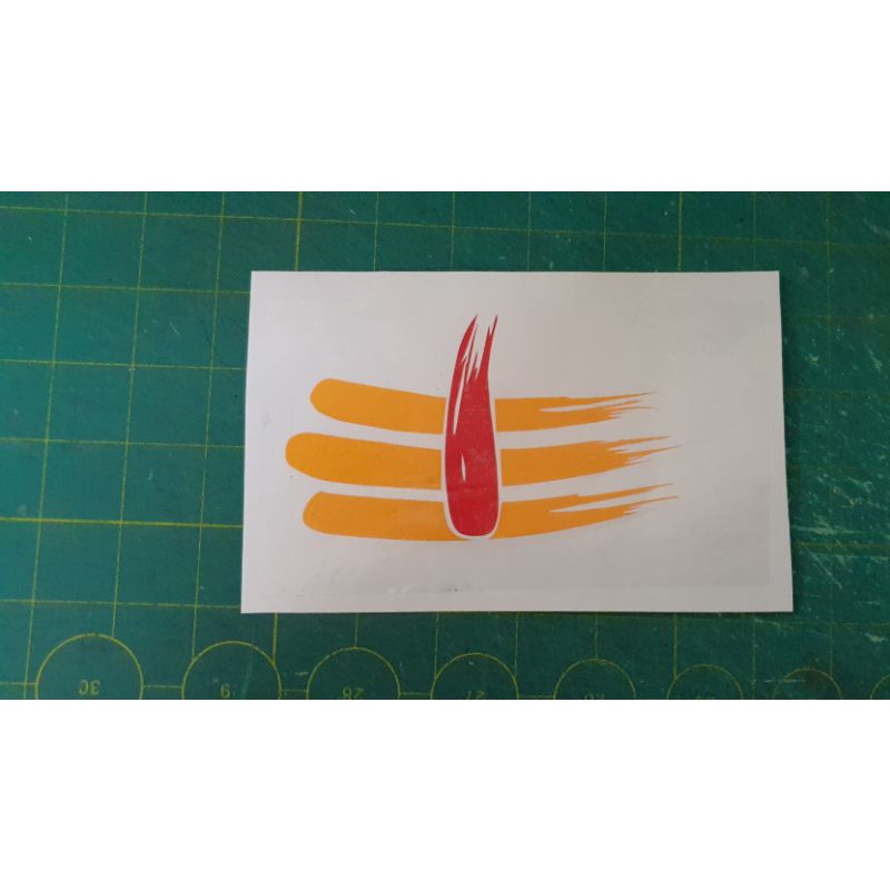 SHIVAN THILAK 1pcs Sivan Ganesha STICKER DECAL LORRY STICKER BIKE STICKER STICKER KERETA