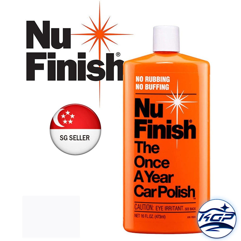 Nu Finish Liquid Car Polish 473ml Shopee Singapore