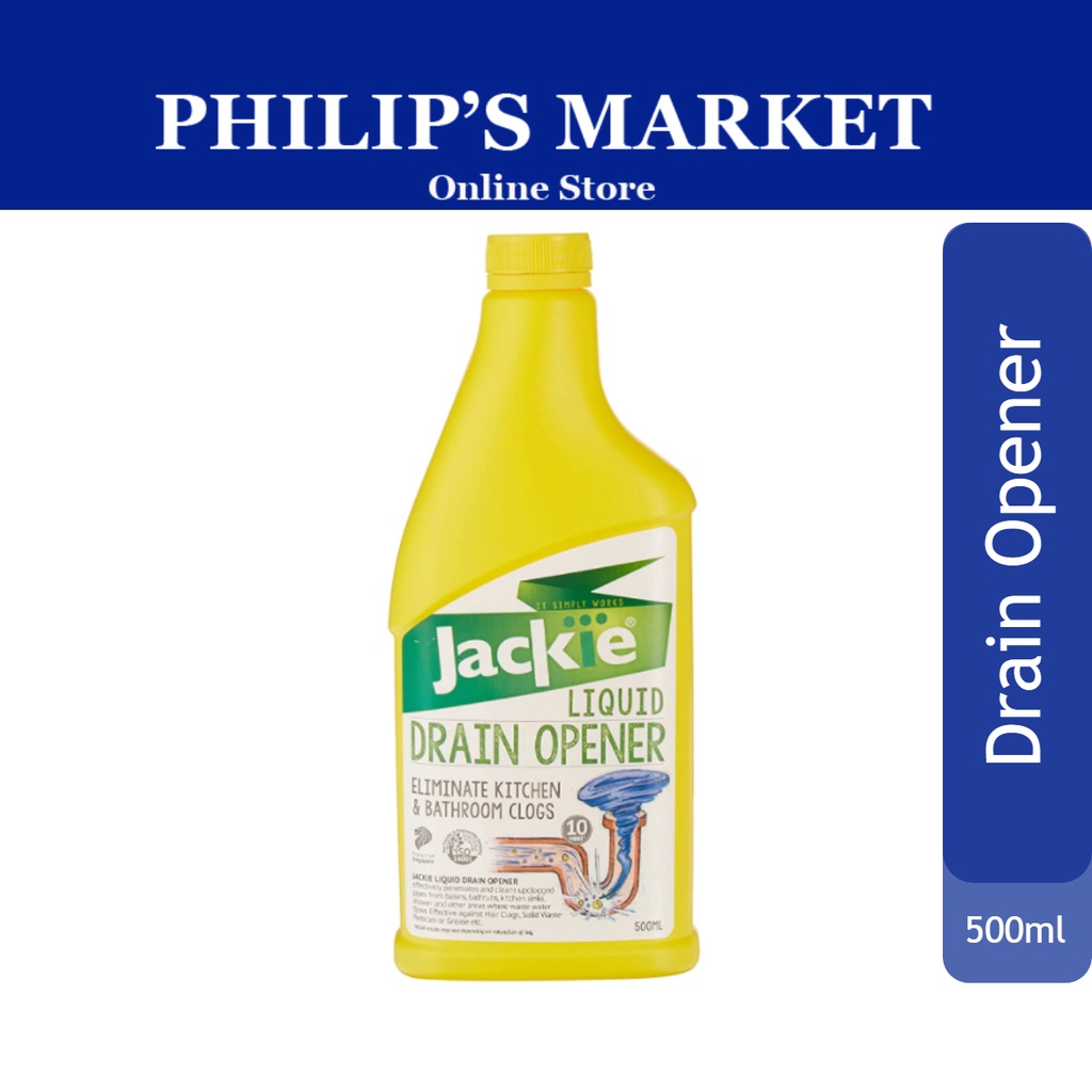 Jackie Liquid Drain Opener 500ml Shopee Singapore