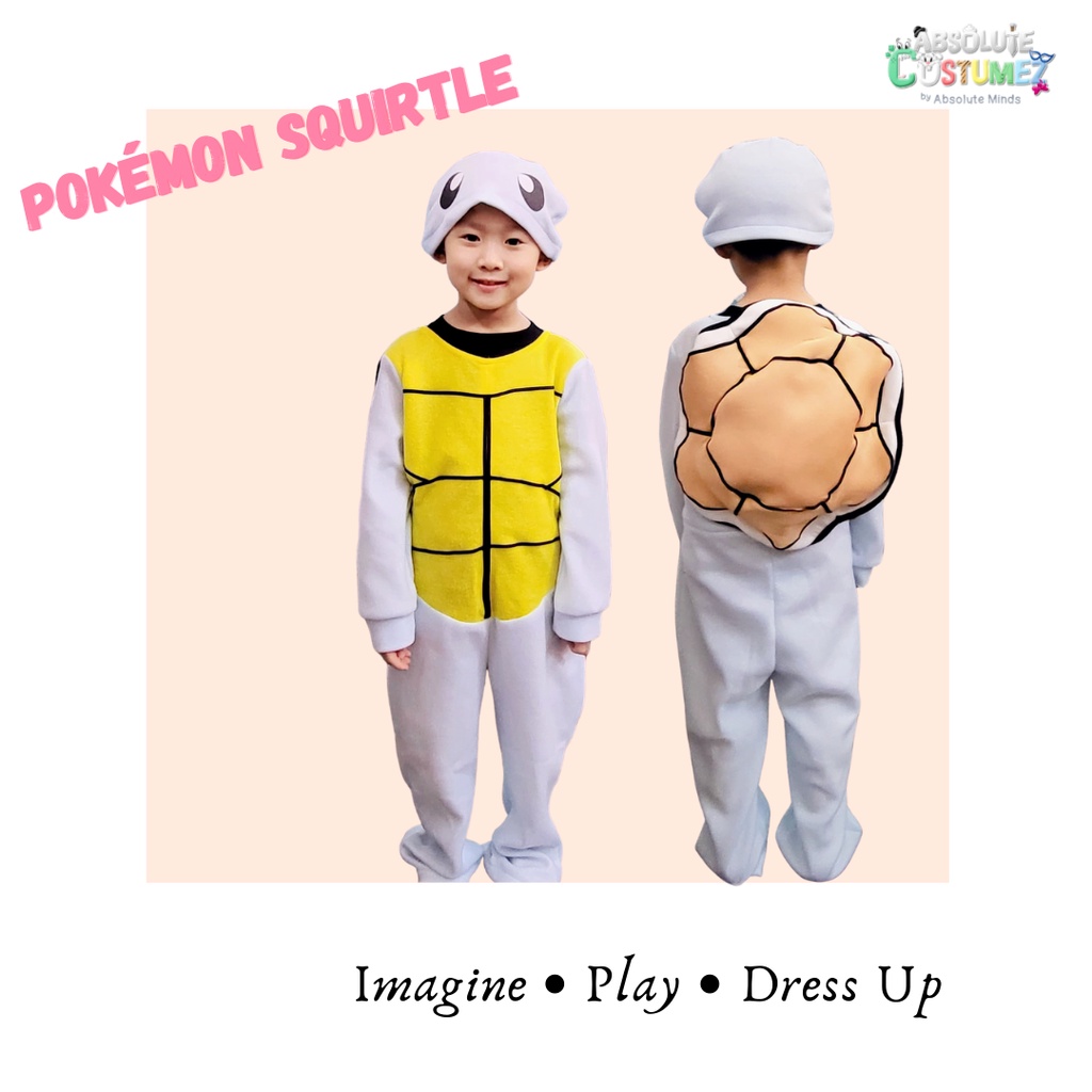 SG Local Seller Pokemon Squirtle Costumes/Halloween Theme Party Wear