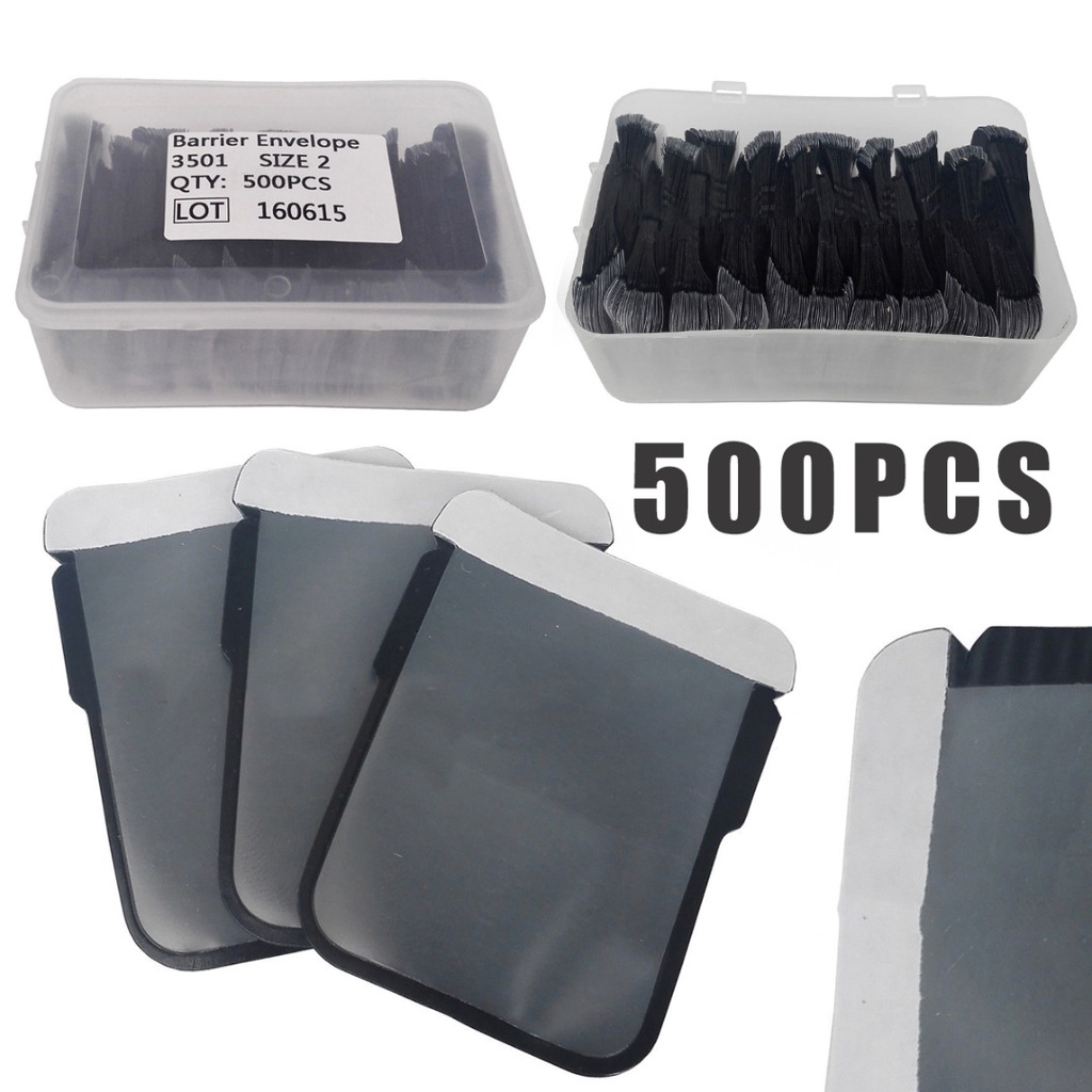 500pcs 2 ScanX Digital Dental XRay Barrier Envelopes Shopee Singapore