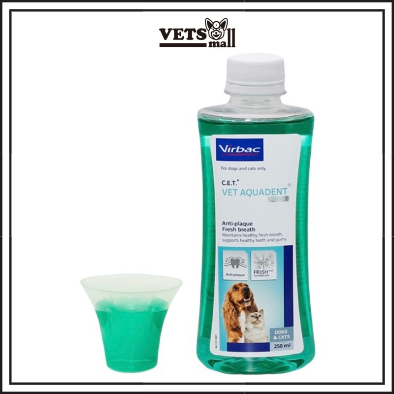 [Virbac] Virbac cet C.E.T. Vet Aquadent Fresh Dental Solution For Dog