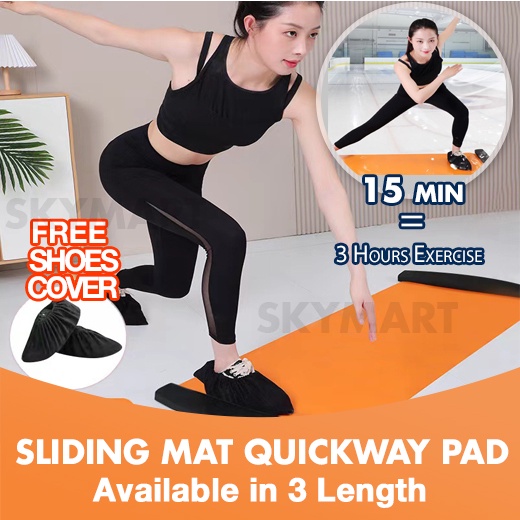 (PROMOTION) Sliding Mat Sliding Board Mat Indoor Fitness Board