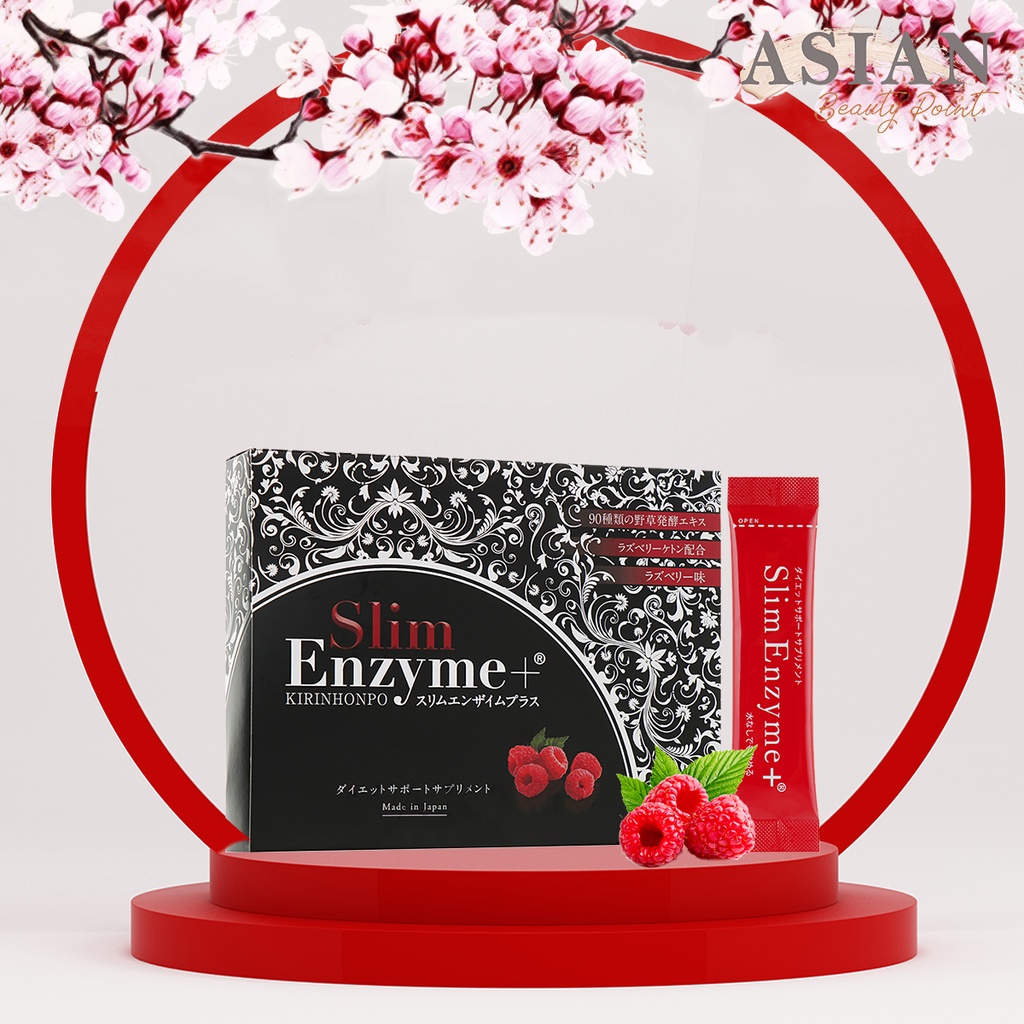 [Japan 1 Digestive Enzymes] Slim Enzyme+ with Raspberry Ketone for