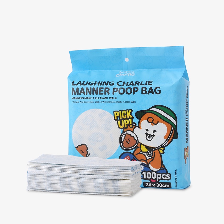 Laughing Charlie Manner Poop Bag (100pcs) Shopee Singapore