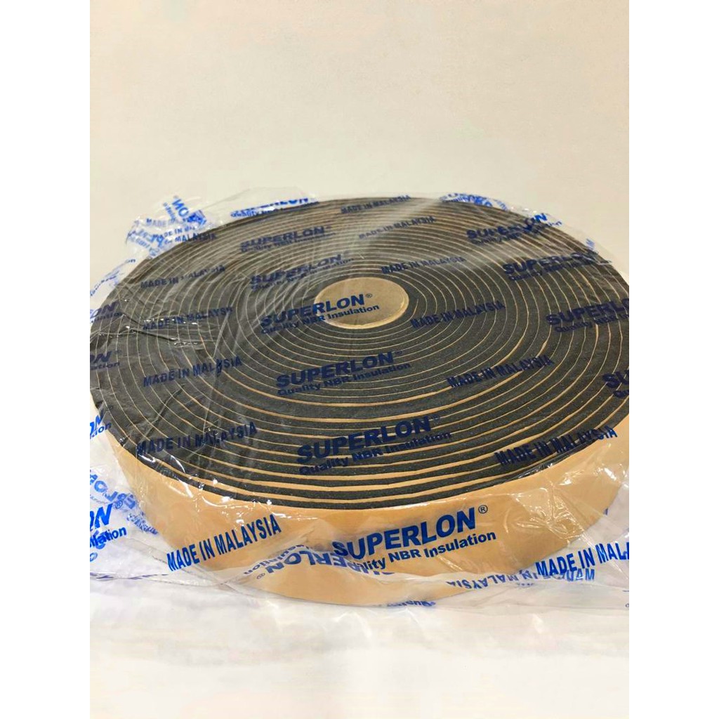 Superlon Self Adhesive Insulation Foam Tape ( 3MM X 48MM X 30FT