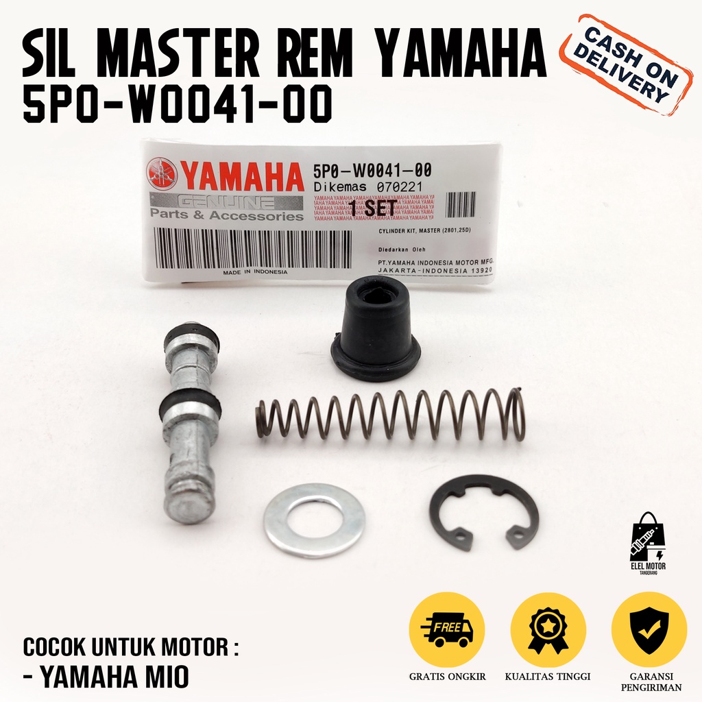 Yamaha Brake Master Sil Yamaha Brake Master Seal Master Cylinder