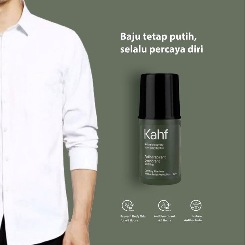 Kahf Soothing Antiperspirant Deodorant 50ml Shopee Singapore