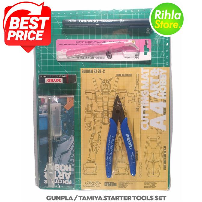 (Model Kit Tools) Gundam Gunpla Starter Tools Set (Beginner / Basic Lv