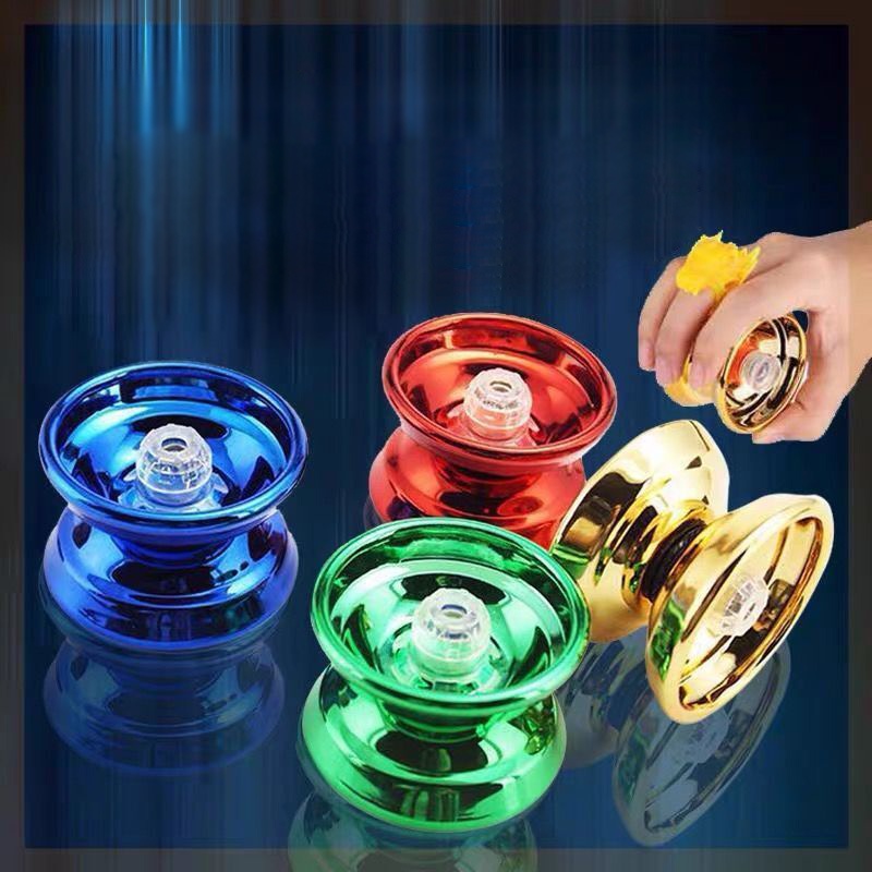 Magic YoYo Professional Aluminum toys High Speed Bearings Special Props Metal Yoyo Adult