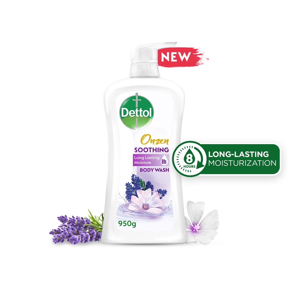 [NEW] Dettol Onzen Soothing Body Wash Lavender & White Jasmine 950g 8