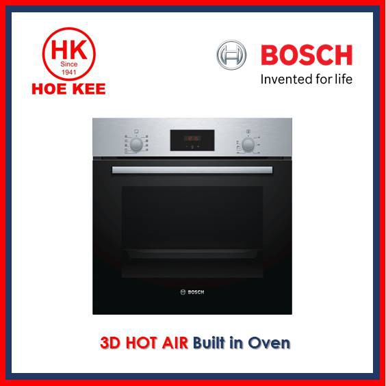 Bosch HBF114BR0K Built In Oven Shopee Singapore