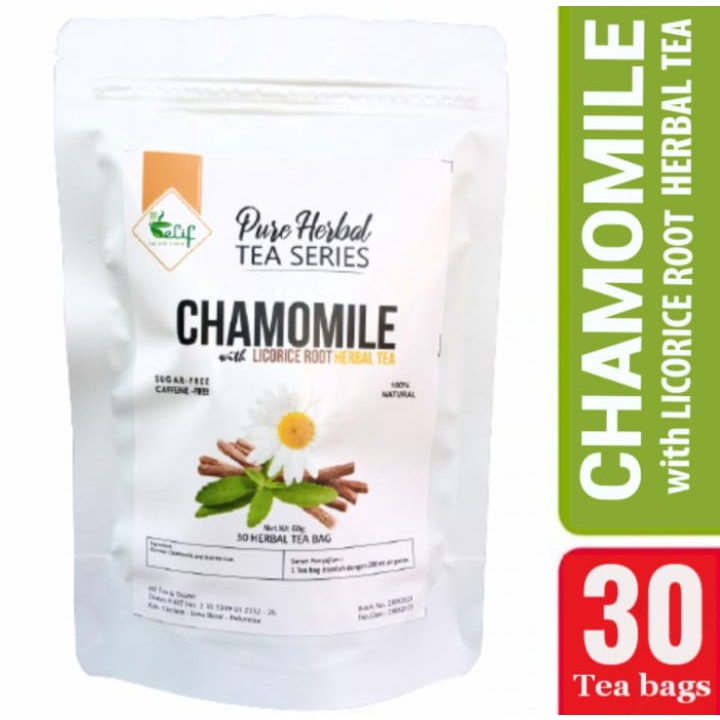 Chamomile Licorice Tea Chamomile with Licorice Root (30 Tea Bags