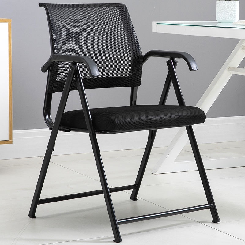 DF Foldable Chair Portable Office Chair Mesh Backrest Study Chair Home