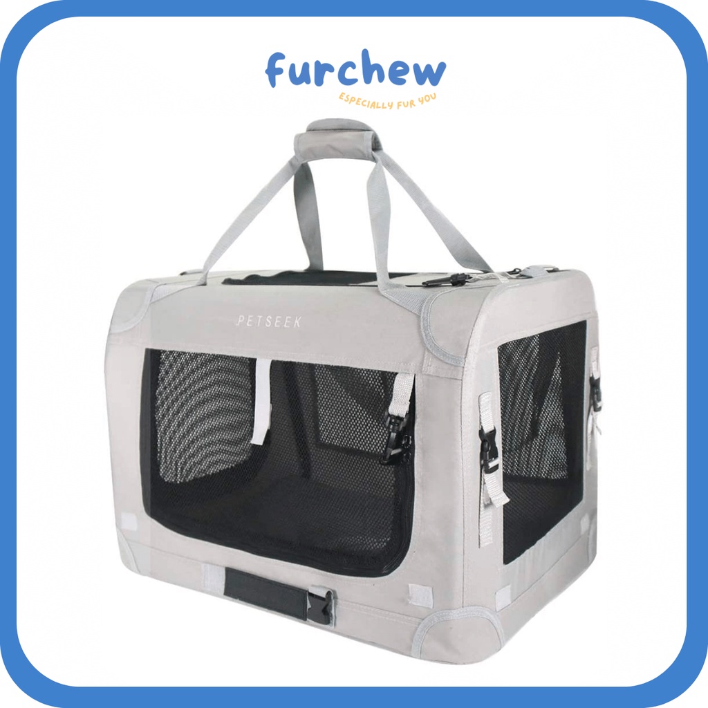 [SG] PETSEEK Extra Large Pet Carrier Kennel Tent for Dogs & Cats