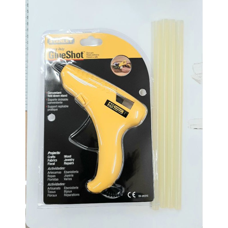 Stanley Heavy Duty Glue Gun with 4 pcs of Glue Stick Shopee Singapore