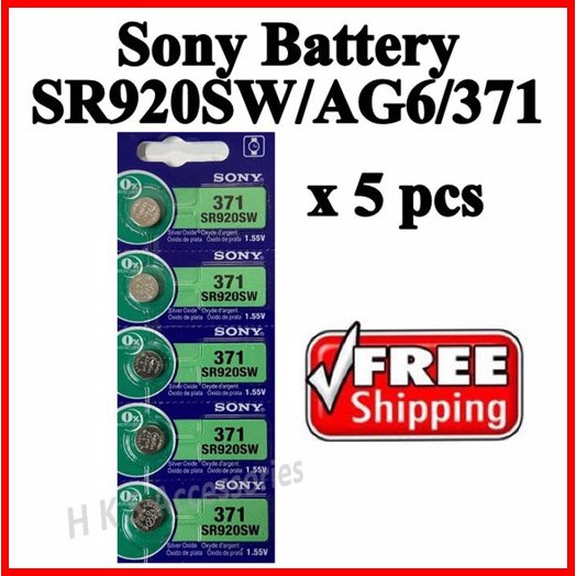 Watch Battery SR920SW SR921SW LR921 LR920 LR69 AG6 171 GP371 371 370